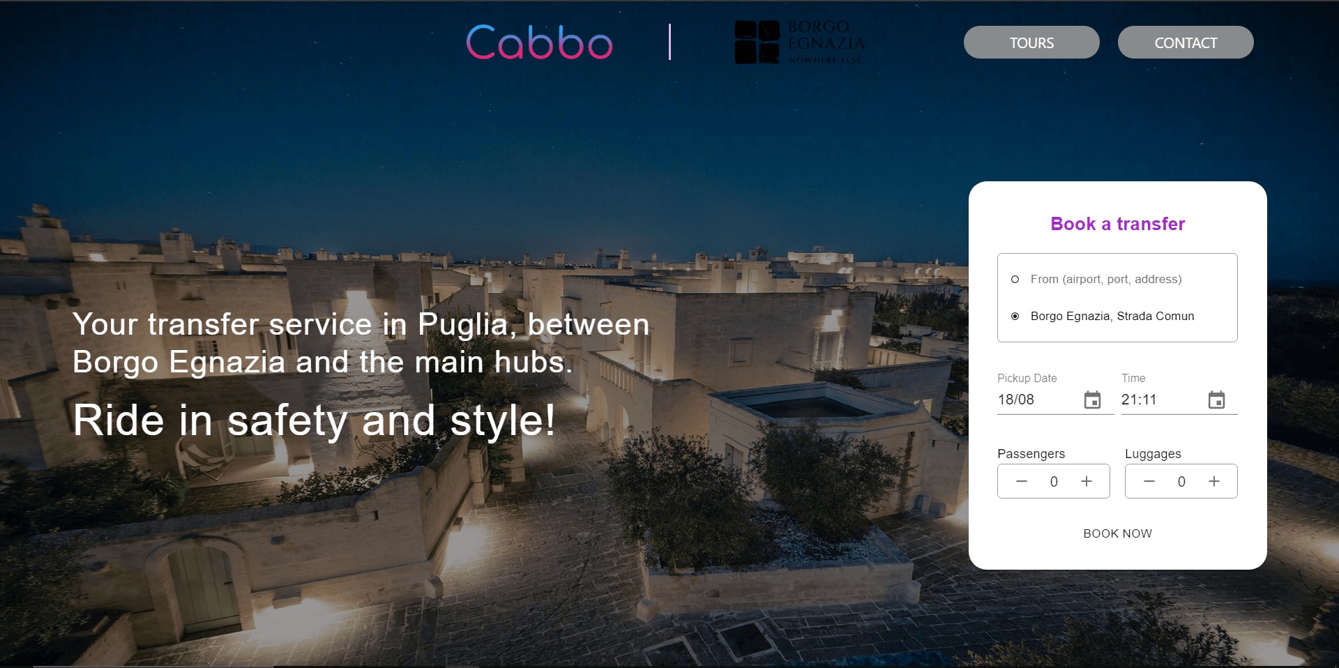 Landing Page